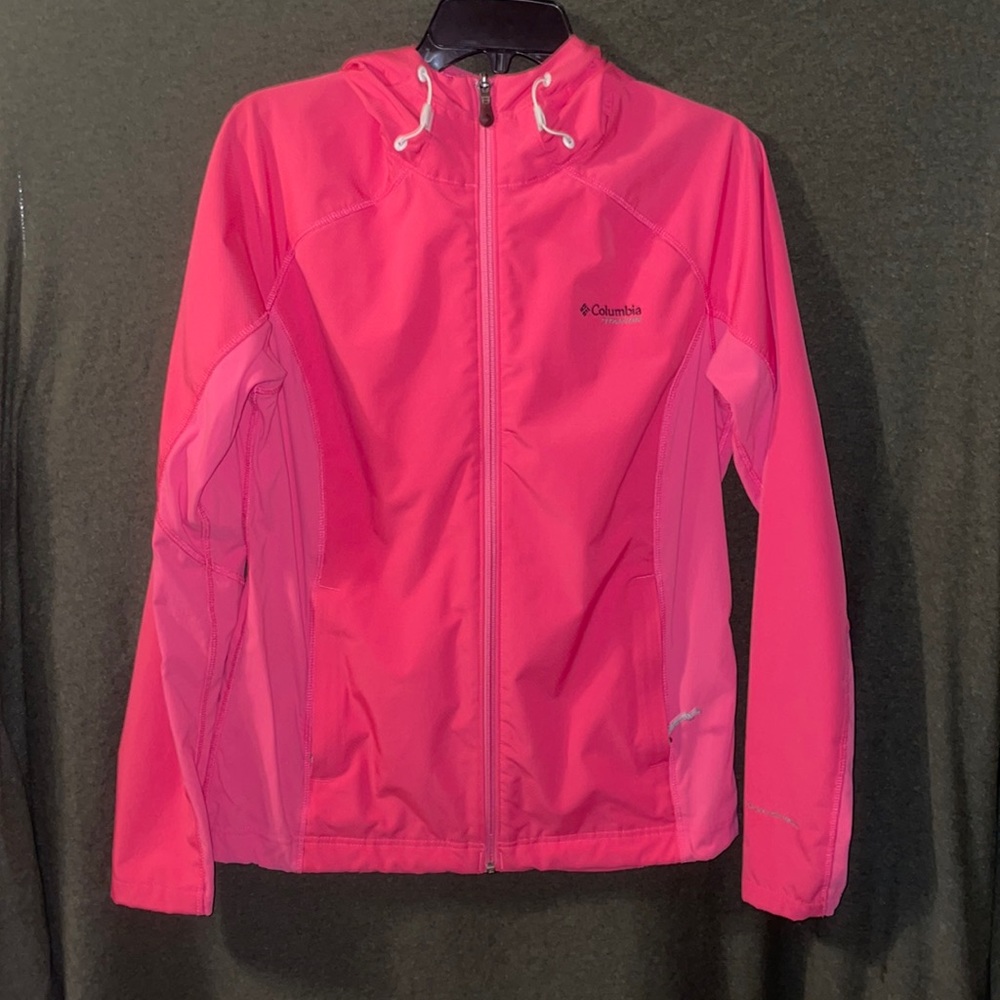 Salmon Pink Columbia Titanium Jacket